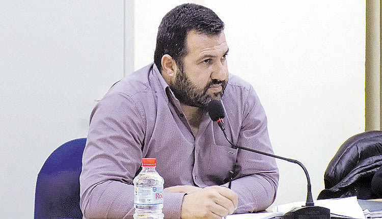 Ο δήμαρχος Γόρτυνας κ. Λευτέρης Κοκολάκης 