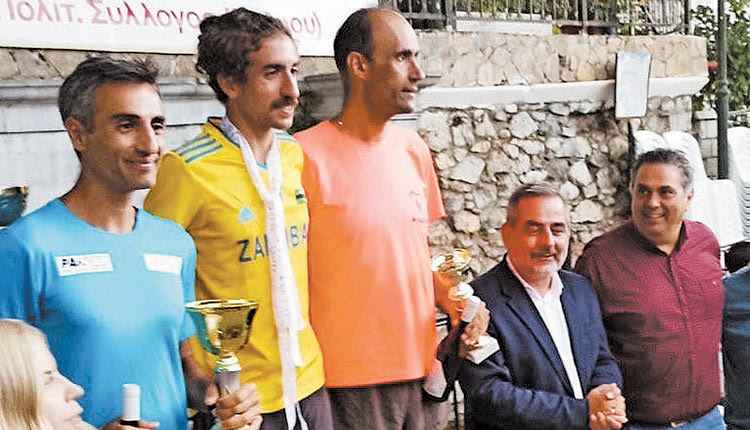 Στιγμιότυπο από τους 41ους Δικταίους Αγώνες που έγιναν στο οροπέδιο Λασιθίου