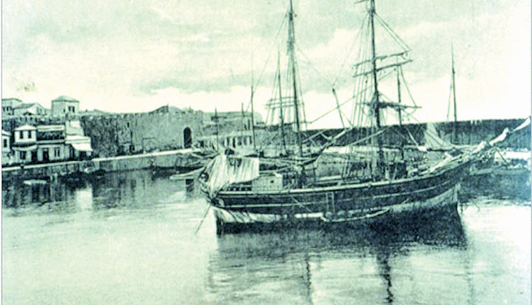 λιμανι Ηρακλείου 19ος αιώνας