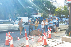 Αυτοψία στον χώρο της τραγωδίας έκαναν χθες οι ειδικοί επιστήμονες