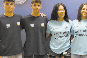 Οι Βένιος (αρισιτερά), Καρύκας, Κοντζεδάκη, Φετφατζή θ’ αγωνιστούν στο Ευρωπαϊκό πρωτάθλημα