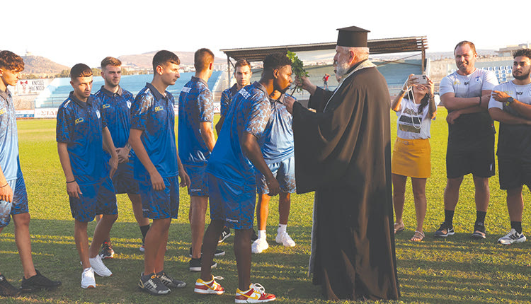 Με αγιασμό ξεκίνησε η νέα σεζόν στον Ηρόδοτο