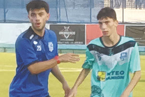 Φάση από το τελευταίο φιλικό του Πόρου με τον Απόλλωνα Αγ. Γιάννη