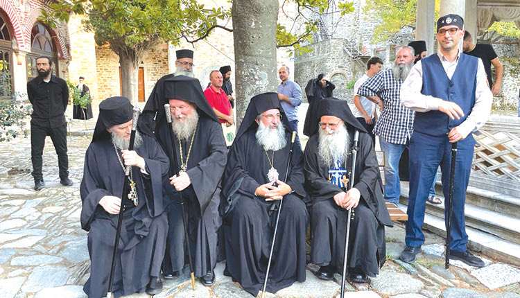 Ο Αρχιεπίσκοπος Κρήτης επισκέφτηκε το «περιβόλι της Παναγίας»
