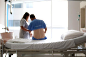 άνδρας ασθενής