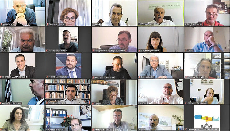 Η Επιτροπή Περιβάλλοντος και Χωροταξίας της Περιφέρειας Κρήτης που συνεδρίασε υπό την Προεδρία του Αντιπεριφερειάρχη Περιβάλλοντος Νίκου Ξυλούρη