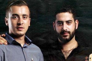 το μουσικό συγκρότημα των Δημήτρη Ξυλούρη «ΚΙΤΡΟΣ», Βαγγέλη  Σταυρακάκη, Μπάμπη Αποστολάκ στις Στάβιες