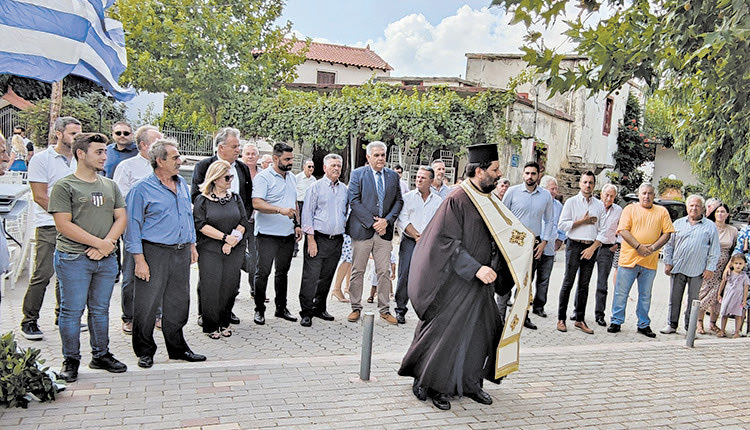 Τη μνήμη των νεκρών της γερμανικής κατοχής τίμησε στον Καμαριώτη ο Δήμος Μαλεβιζίου