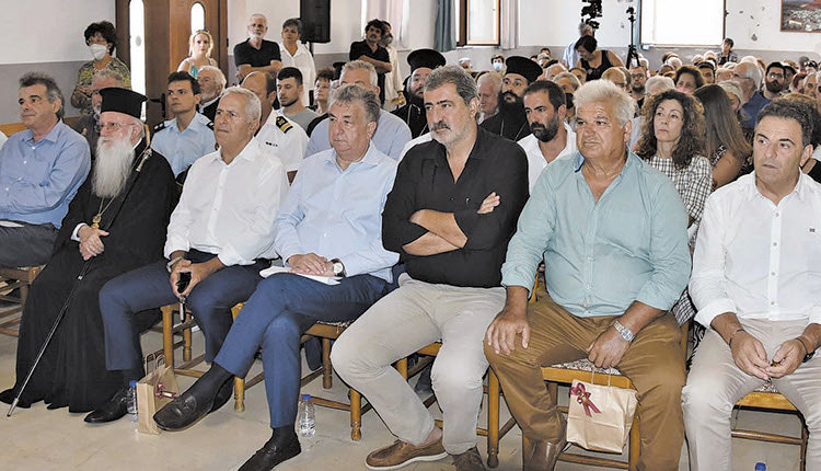 ,στα εγκαίνια του ανακαινισμένου μοναστηριακού  συγκροτήματος  Μιχαήλ Αρχαγγέλου Φοινικιάς, στα Σελλιά - Ροδάκινο του Δήμου Αγ. Βασιλείου