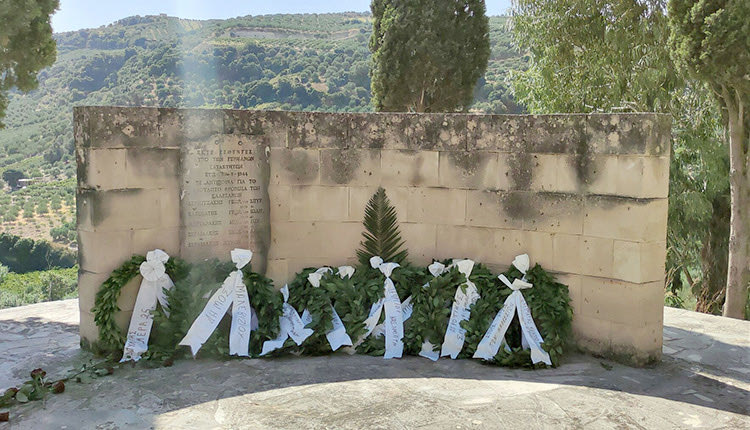Τελετή τιμής και μνήμης για τους Καλεσσανούς ήρωες