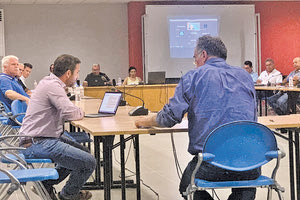 Στη διαβούλευση για τους ανισόπεδους κόμβους Καρτερού και Ανώπολης έκανε ο βουλευτής ΣΥΡΙΖΑ Ηρακλείου, Σωκράτης Βαρδάκης