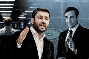 Ολομέτωπη επίθεση Ανδρουλάκη στον πρωθυπουργό για τις επισυνδέσεις