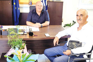 Συναντήσεις συνεργασίας με τον διευθυντή Πρωτοβάθμιας