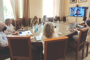 Από τη χθεσινή σύσκεψη στη Λότζια