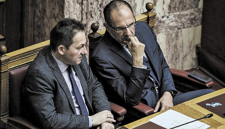 Οι κ.κ. Πέτσας και Γεραπετρίτης
