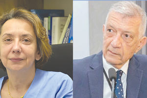 Η κ. Κονδύλη / Ο κ. Γεωργόπουλος