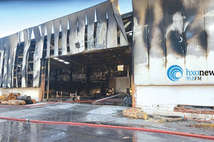 Εμπρησμός η καταστροφική φωτιά στη βιοτεχνία ξυλείας 