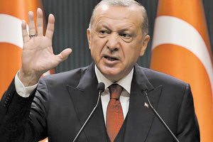 Συνεχίζει το παρα- λήρημά του ο Ερντογάν