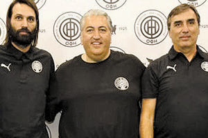 Aπό τις παλιές καλές στιγμές στον ΟΦΗ. Γιάννης και Γιώργος Σαμαράς αποτελούν πλέον παρελθόν