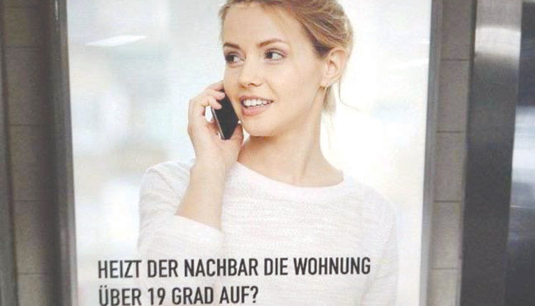 Κυκλοφορεί σαν… ανέκδοτο η αφίσα στην Ελβετία. «Αν ο γείτονας σου έχει πάνω από 19 βαθμούς στο σπίτι ενημέρωσέ μας»!. Φανταστείτε να συμβεί και αυτό στην πραγματικότητα.