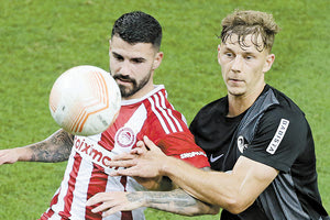 Δύσκολη βραδιά για τον Ολυμπιακό