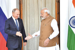 Θα τελειώσει ο πόλεμος; «Θέλουμε όλο αυτό να τελειώσει το συντομότερο δυνατό» δήλωσε μεταξύ άλλων ο πρόεδρος της Ρωσίας Βλαντίμιρ Πούτιν κατά τη διάρκεια της συνάντησής του με τον πρωθυπουργό της Ινδίας Ναρέντρα Μόντι