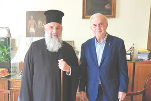 Από τη χθεσινή συνάντηση Ευγένιου-Λαμπρινού