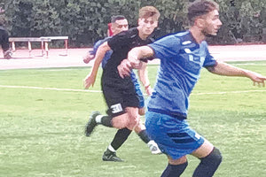 Ο Πήλιος πέτυχε το πρώτο γκολ του Πόρου στο χθεσινό φιλικό στην Ιεράπετρα (φωτο)