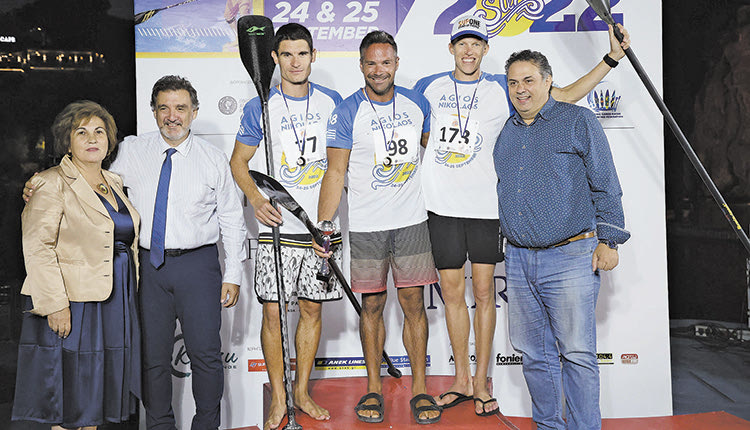 Οι κ. Πιτσούλης και Κώτσογλου στις απονομές