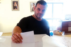 Ο πρόεδρος του Αστέρα Μυρτιάς Πόρου κ. Τσίτσας