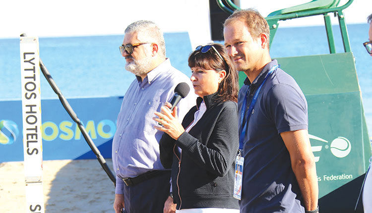 Απο την τελετή έναρξης