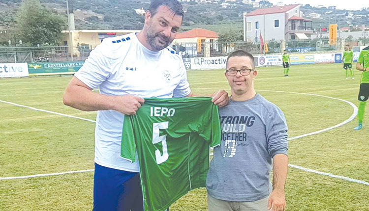 Τίμησε τον Ιερωνυμάκη ο Γιούχτας