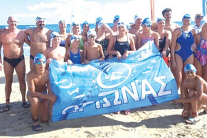 Η ομάδα του Ωρίωνα που συμμετείχε στους αγώνες