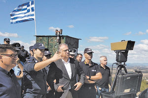 Στον Έβρο ο Τάκης Θεοδωρικάκος για την κατασκευή επέκτασης του φράχτη