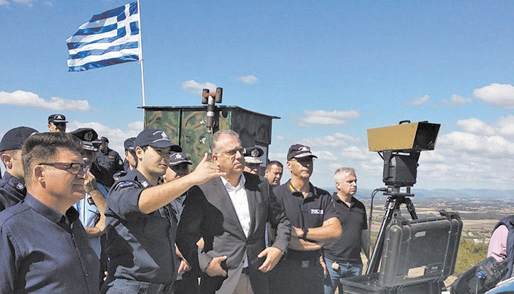 Στον Έβρο ο Τάκης Θεοδωρικάκος για την κατασκευή επέκτασης του φράχτη