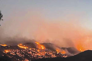 Φωτιά στον Δήμο Αγ. Βασιλείου