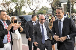 από τη Διεθνή Έκθεση Θεσσαλονίκης ο Κυριάκος Μητσοτάκης