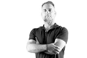 Ο Γ. Παντερής στην πύλη Βηθλεέμ