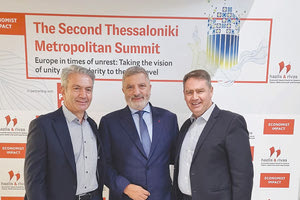 Στο συνέδριο του Economist ο δήμαρχος Χερσονήσου Γιάννης Σέγκος