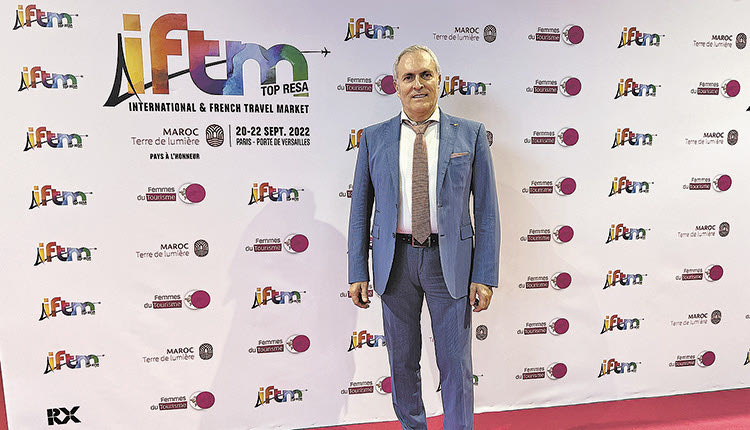 Ζ. Χνάρης στην έκθεση τουρισμού International & French Travel Market – IFTM - Top Résa 2022