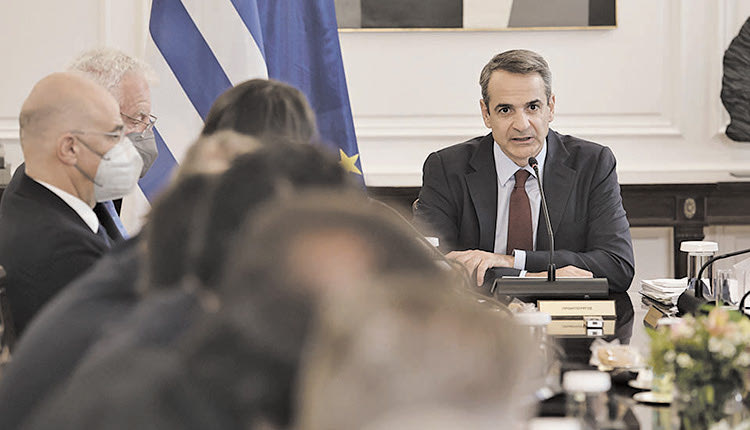 ο Έλληνας πρωθυπουργός Κυριάκος Μητσοτάκης