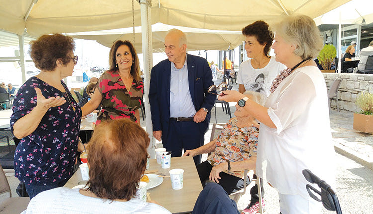 Στην εκδήλωση για την Παγκόσμια Ημέρα Ηλικιωμένων ο Δήμαρχος Ηρακλείου Βασίλης Λαμπρινός