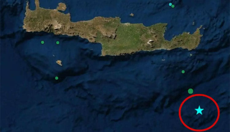 σεισμος κρητη