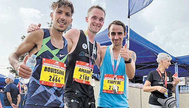 Οι τρεις πρώτοι του Ημιμαραθωνίου