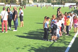 Απο την χθεσινή επίσκεψη των μαθητών στο γήπεδο του Κρουσώνα