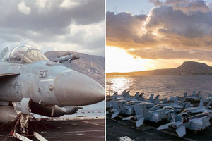 Το αεροπλανοφόρο USS George H.W. Bush (CVN 77) είναι στην Κρήτη και δεν κρύβουν τη χαρά τους από την πρεσβεία.  «Δύο πράγματα συνδυάζονται πολύ καλά. Η κρητική φύση και η αμερικανική δύναμη» έγραψαν.