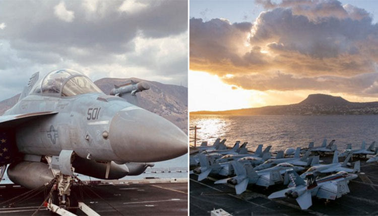 Το αεροπλανοφόρο USS George H.W. Bush (CVN 77) είναι στην Κρήτη και δεν κρύβουν τη χαρά τους από την πρεσβεία.  «Δύο πράγματα συνδυάζονται πολύ καλά. Η κρητική φύση και η αμερικανική δύναμη» έγραψαν.