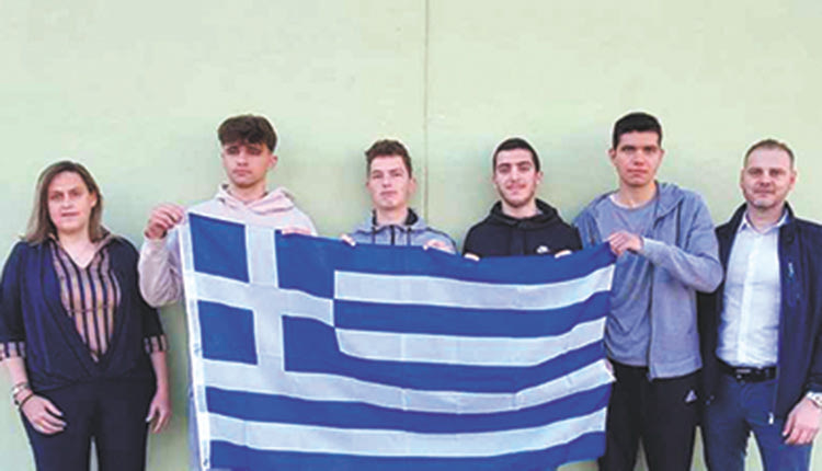 Τα μέλη της ελληνικής αποστολής