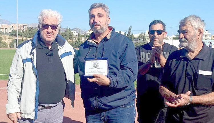 Τίμησε την οικογένεια Σαρρή ο ΟΦΙ