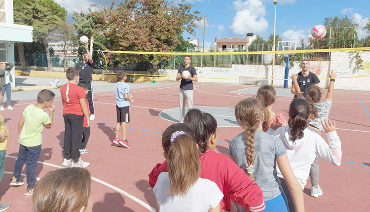 Σε Δημοτικά του Γαζίου το βόλεϊ του ΟΦΗ